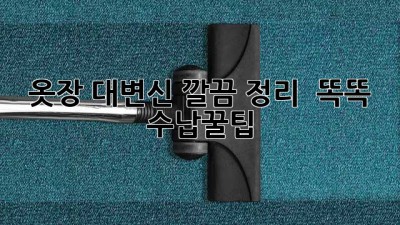 옷장 대변신!✨ 깔끔 정리 & 똑똑 수납꿀팁🍯